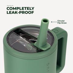 Traveler 20oz | Compact Insulated Tumbler with Handle – Sage