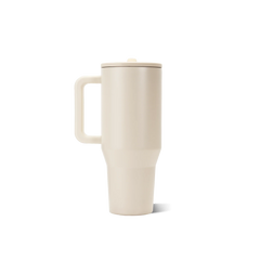 Traveler 32oz | Leakproof Insulated Tumbler with Handle – Cream
