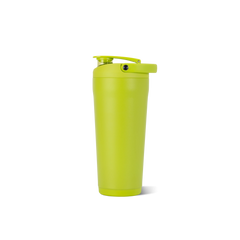Insulated Shaker 24oz | Stainless Steel Protein Shaker, Silent Grate – Lemon Lime