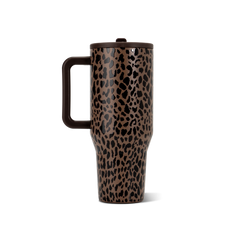 Traveler 40oz - Brown Leopard