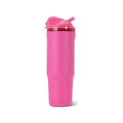 Ease2o 32oz | Compact Water Bottle with Straw & Chug Spout – Razzle