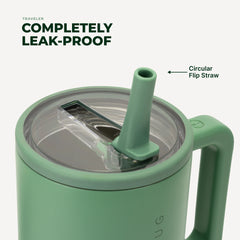 Traveler 40oz | All-Day Insulated Tumbler with Handle – Sage