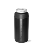Slim Can Cooler 12oz | Insulated Stainless Steel Skinny Can Holder – Black