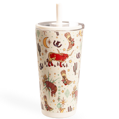 Everyday Tumbler 20oz | Ceramic-Lined Insulated Tumbler with Straw – Rodeo