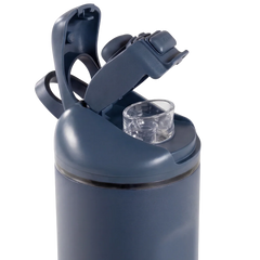 Ease2o 14oz | Leakproof 2-in-1 Kids Water Bottle with Straw & Chug Spout – Cascade