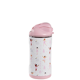 Ease2o 14oz | Leakproof 2-in-1 Kids Water Bottle with Straw & Chug Spout – Ballerina