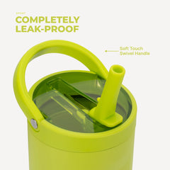 Sport 40oz | Large Leakproof Insulated Water Bottle – Lemon Lime