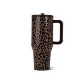 Traveler 40oz - Brown Leopard