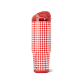 Ease2o 32oz | Compact Water Bottle with Straw & Chug Spout – Summer Picnic
