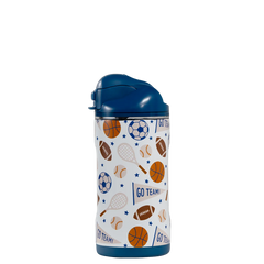 Ease2o 14oz | Leakproof 2-in-1 Kids Water Bottle with Straw & Chug Spout – All Stars