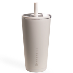 Everyday Tumbler 20oz | Ceramic-Lined Insulated Tumbler with Straw – Linen