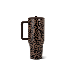 Traveler 32oz - Brown Leopard