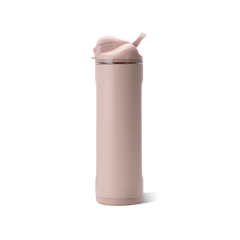 Ease2o 24oz | 2-in-1 Water Bottle with Soft Straw & Chug Spout – Dusty Rose