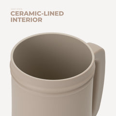 Stein 32oz | Ceramic-Lined Insulated Beer Stein – Dune