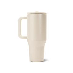 Traveler 40oz | All-Day Insulated Tumbler with Handle – Cream