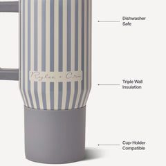 Traveler 20oz - Midnight Sage Stripe