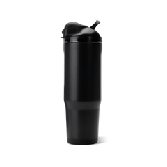 Ease2o 32oz | Compact Water Bottle with Straw & Chug Spout – Black