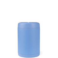 Can Cooler 12oz | 2-in-1 Insulated Standard Can Cooler, Screw-Top Lock – Light Blue