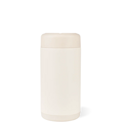 Slim Can Cooler 12oz | Insulated Stainless Steel Skinny Can Holder – Cream