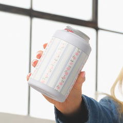Can Cooler 12oz | 2-in-1 Insulated Standard Can Cooler, Screw-Top Lock – Primrose