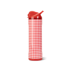Ease2o 24oz | 2-in-1 Water Bottle with Soft Straw & Chug Spout – Summer Picnic
