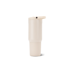 Sport 20oz | Insulated Water Bottle, Leakproof Flip Straw – Cream