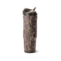 Ease2o 32oz | Compact Water Bottle with Straw & Chug Spout – Woodland
