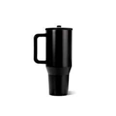 Traveler 32oz | Leakproof Insulated Tumbler with Handle – Black