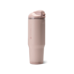 Ease2o 32oz | Compact Water Bottle with Straw & Chug Spout – Dusty Rose