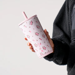 Everyday Tumbler 20oz | Ceramic-Lined Insulated Tumbler with Straw – Wildrose