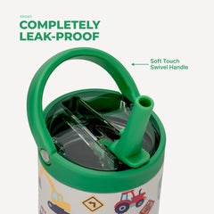 Sport 14oz | Compact Leakproof Kids Water Bottle – Under Construction