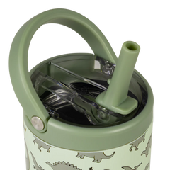 Sport 14oz | Compact Leakproof Kids Water Bottle – Dinosaur