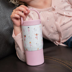 Sport 14oz | Compact Leakproof Kids Water Bottle – Ballerina