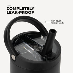 Sport 32oz | Leakproof Insulated Water Bottle, Workout & Hike – Black